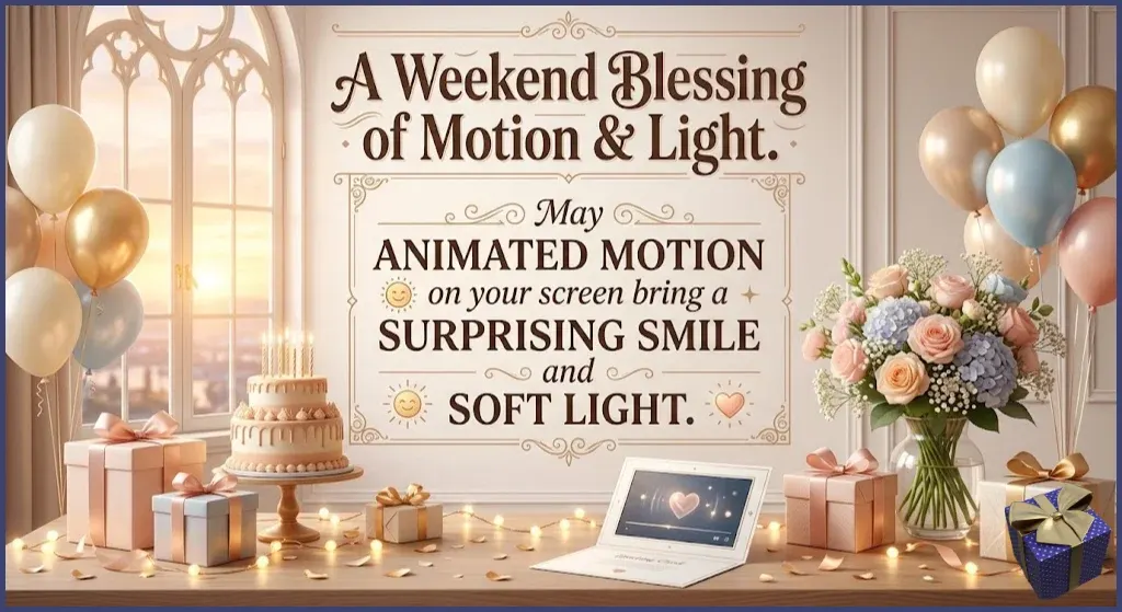 Animated Saturday Blessing