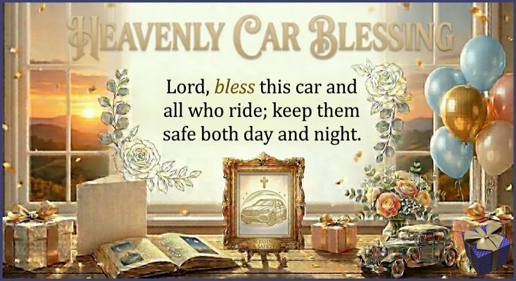 Blessing Prayer for a New Car