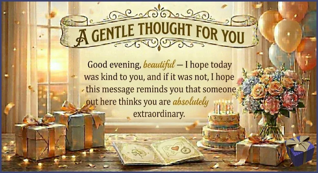 Good Evening Love Message to Make Her Smile