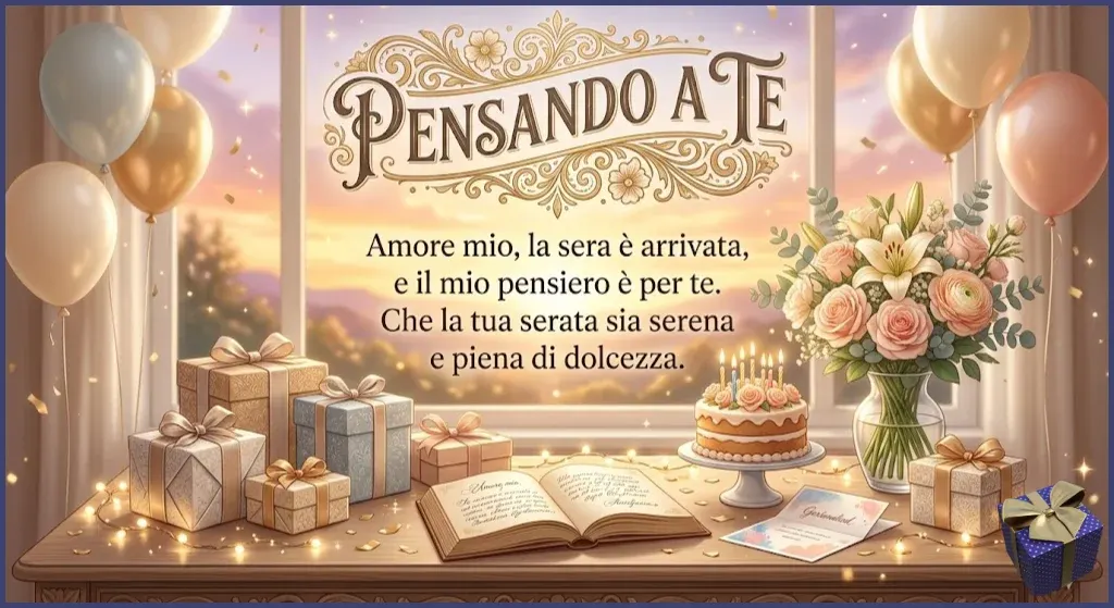 Good Evening My Love in Italian