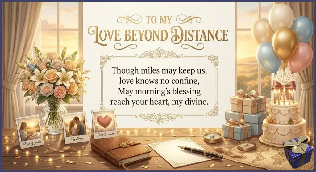 Good Morning Prayer for My Love Far Away