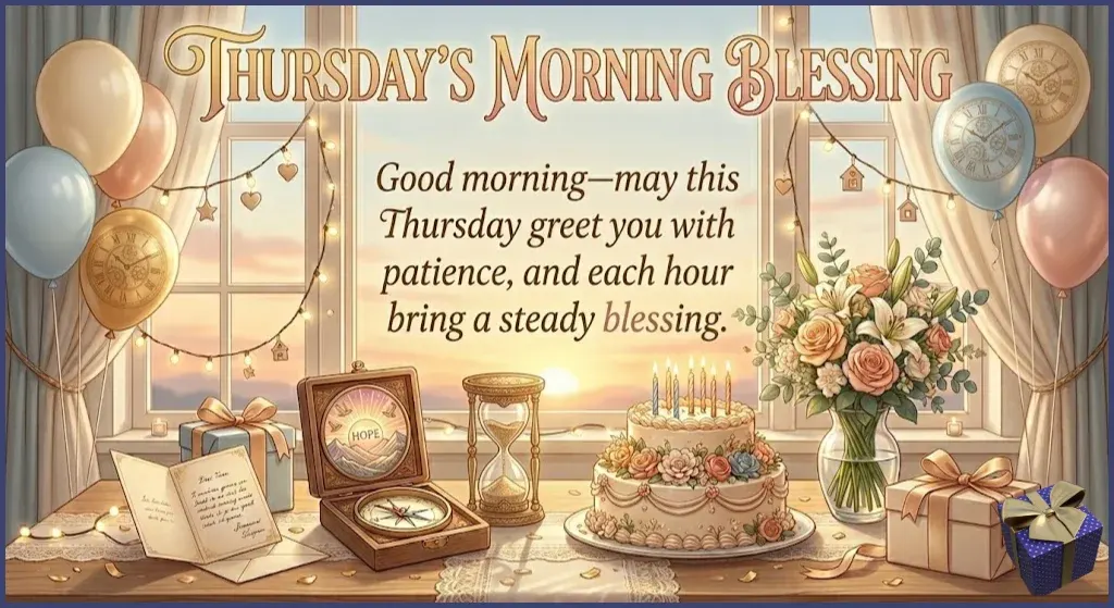 Good Morning Thursday Blessings