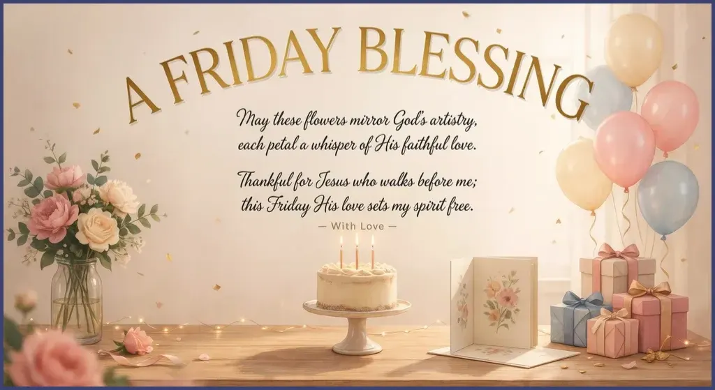 Happy Birthday God Bless You Flowers