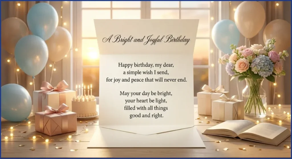 Simple Birthday Wishes for Husband