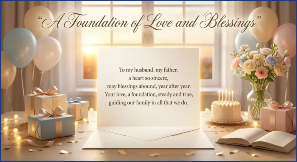 Heart Touching Birthday Wishes for Husband and Father