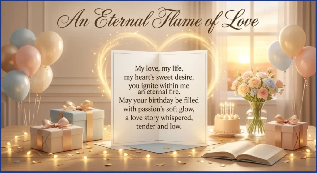 Romantic Birthday Wishes for Husband