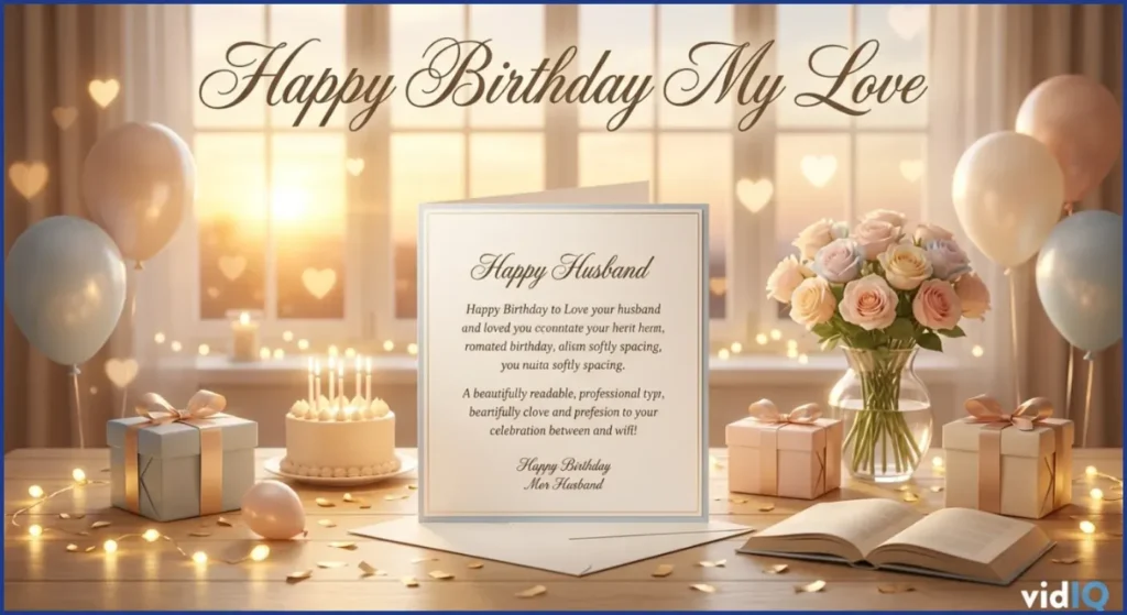 Birthday Wishes for Husband