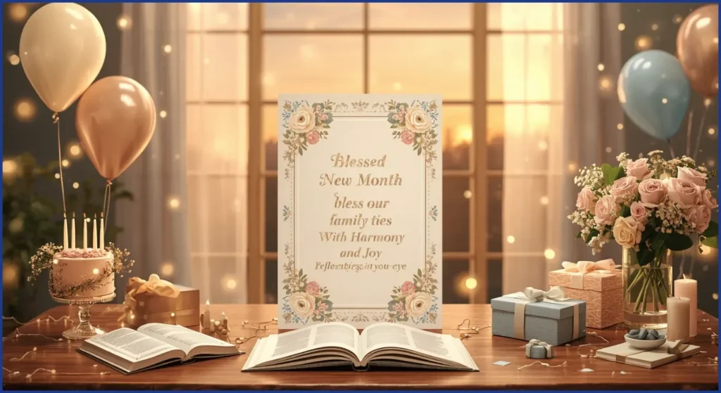 Happy New Month Wishes to My Love and Family