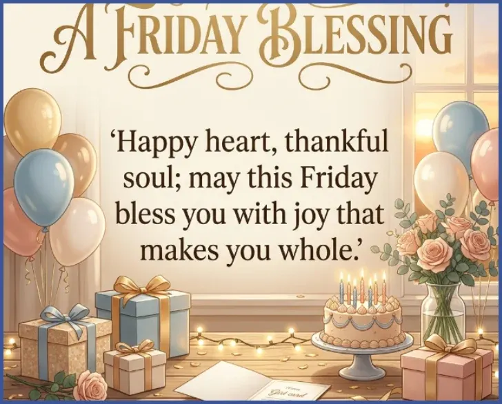 Happy Thankful Good Morning Friday Blessings