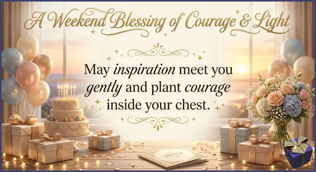 Inspiration Happy Saturday Blessing