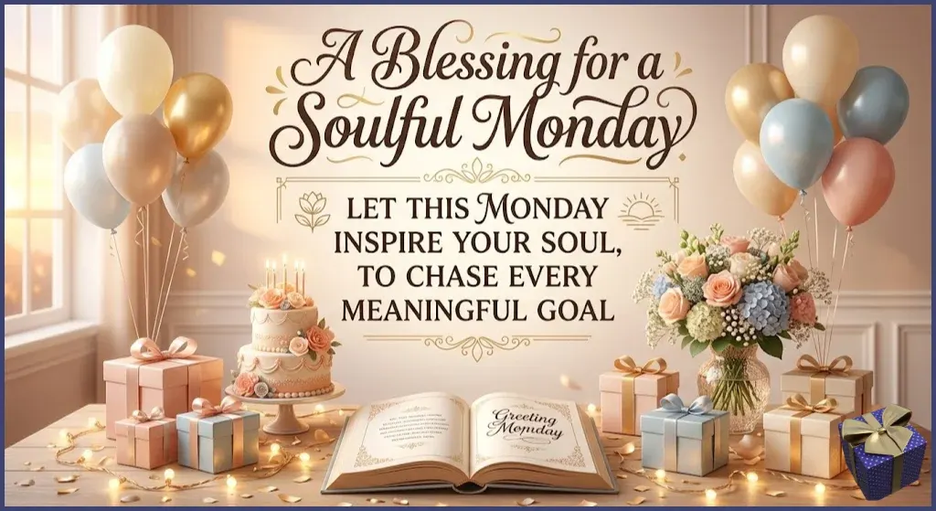 Inspiration Monday Blessings