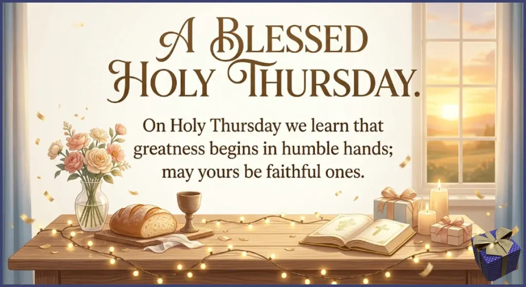 Inspirational Quotes Holy Thursday Blessings