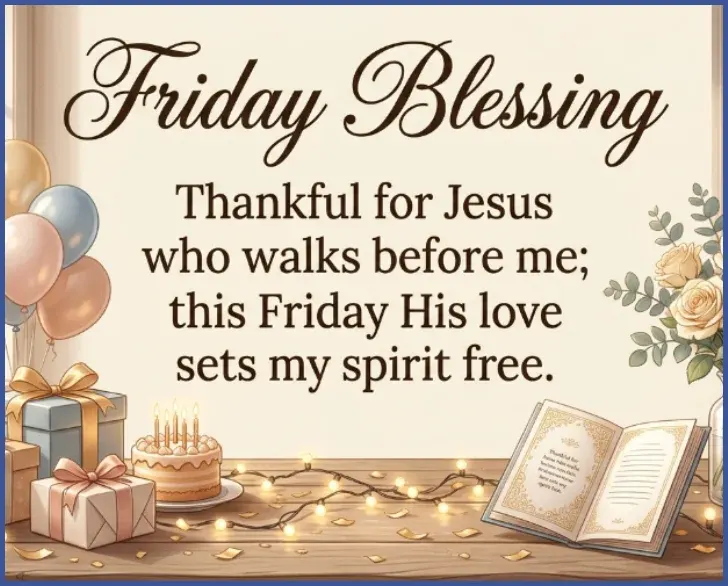 Jesus Thankful Good Morning Friday Blessings