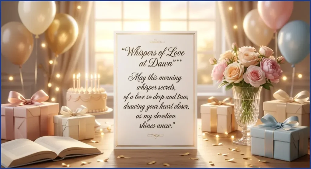 Good Morning Love Message for Her to Fall in Love