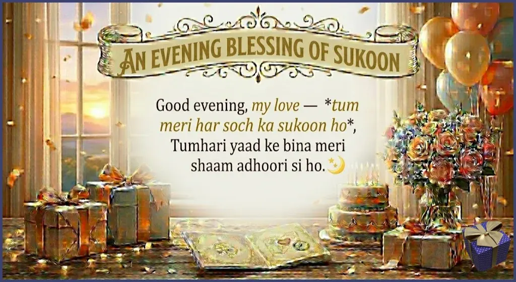 Long Romantic Good Evening Messages for Her