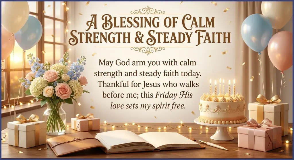 Man Spiritual Happy Birthday Blessings