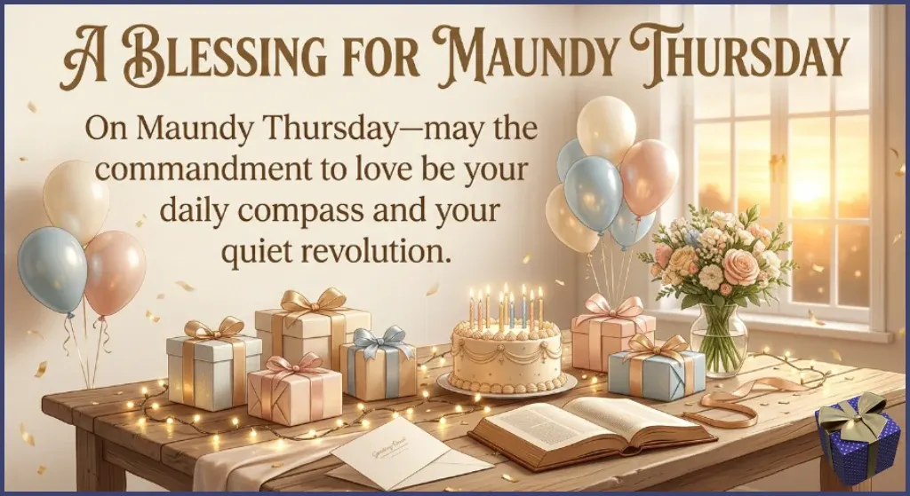 Maundy Thursday Holy Thursday Blessings