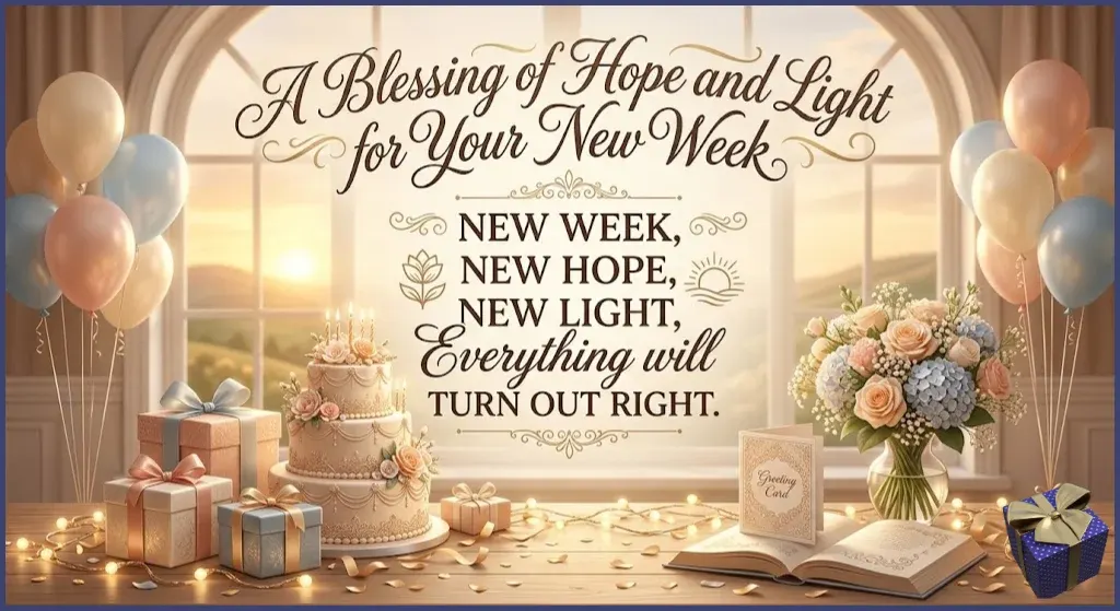 New Week Good Morning Monday Blessings