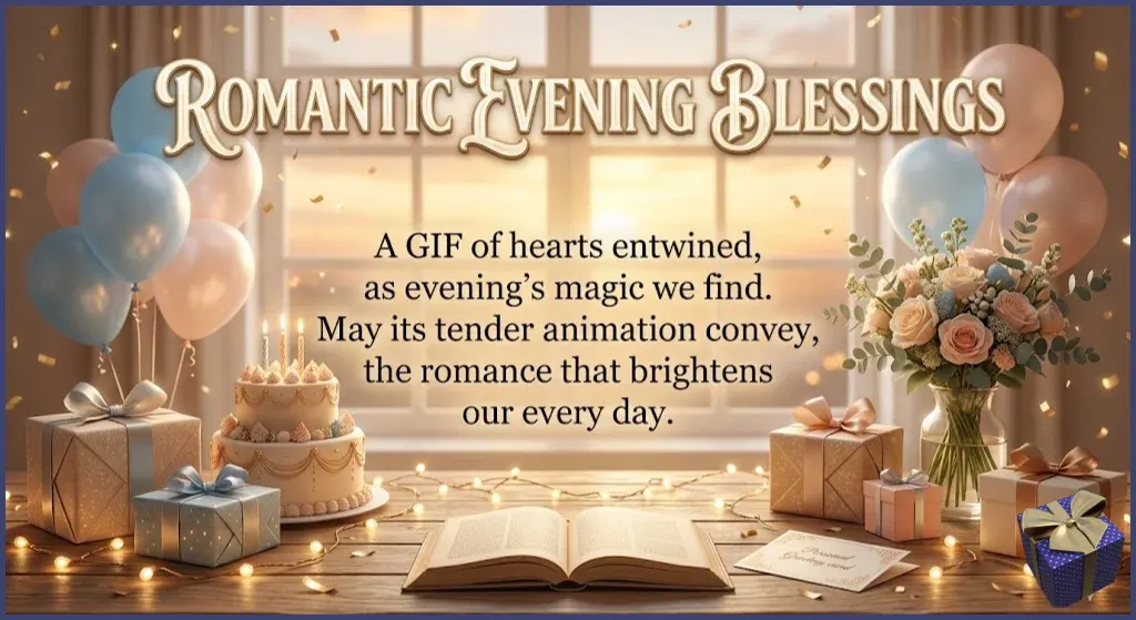 Romantic Good Evening My Love Gif