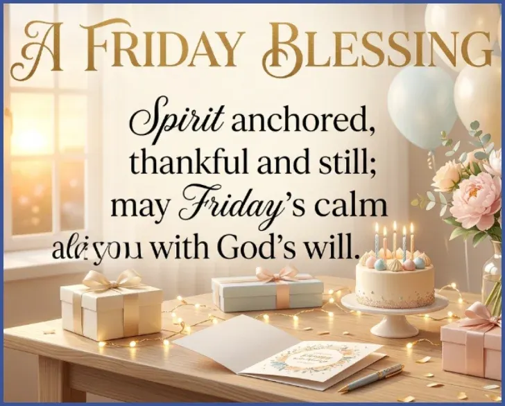 Spiritual Thankful Good Morning Friday Blessings