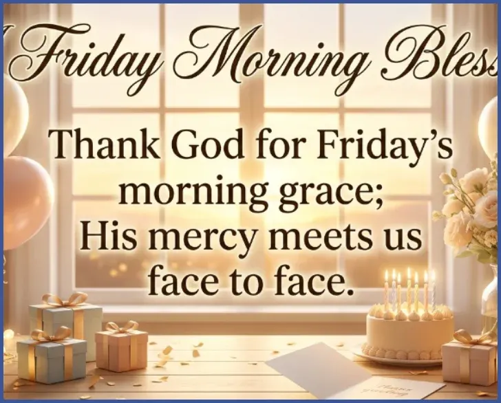 Thank God Thankful Good Morning Friday Blessings