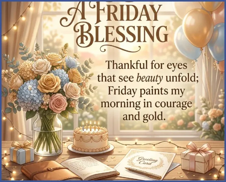 Thankful Good Morning Friday Blessings