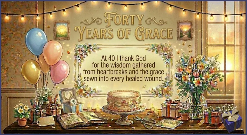 Touching Birthday Message to Myself at 40