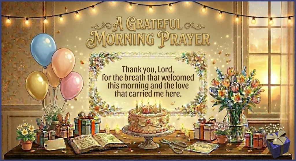Touching Birthday Message to Myself Thanking God