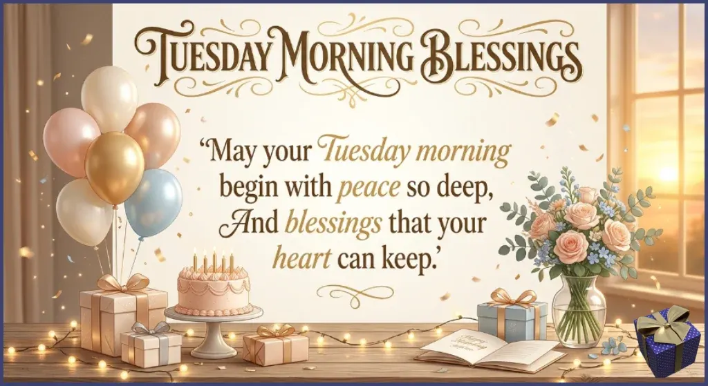 Good Morning Tuesday Blessing