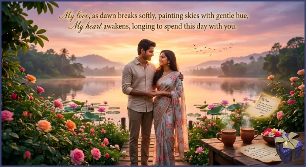 Romantic Good Morning Love Message for Her Romantic Good Morning Love Message for Her
