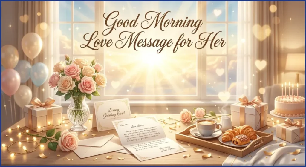 Good Morning Love Message for Her